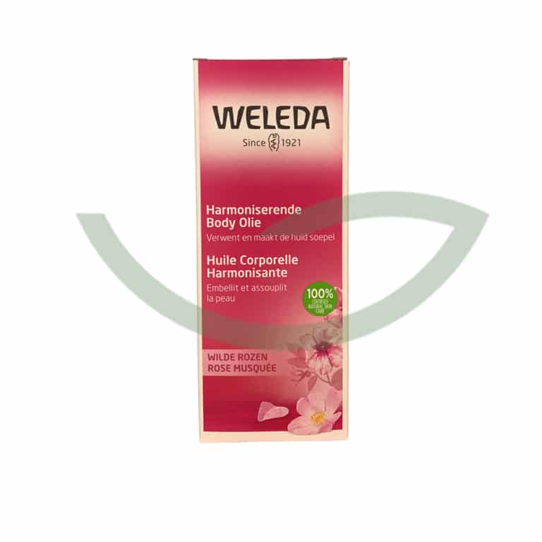 Huile Harmonisante à la Rose Musquée 100ml Weleda Soins Corps Maroc