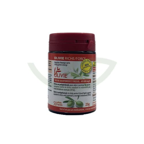 Olivie Riche/Force 50 Gélules 25g Olivie Complément Alimentaire Maroc