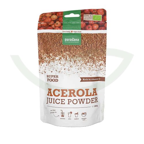 Poudre d'Acérola 100g Purasana Superaliment MarocPoudre d'Acérola 100g Purasana Superaliment Maroc Poudre d'Acérola 100g Purasana Superaliment Maroc