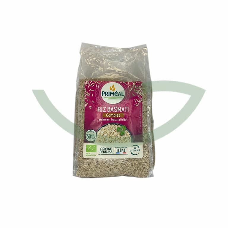 Riz Basmati Complet 1kg Priméal Aliment Bio Maroc Riz Basmati Complet 1kg Priméal Aliment Bio Maroc