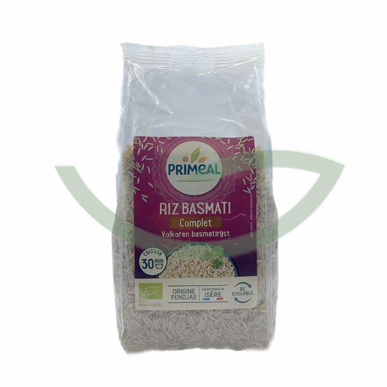 Riz Basmati Complet 500g Priméal Aliment Bio Maroc Riz Basmati Complet 500g Priméal Aliment Bio Maroc