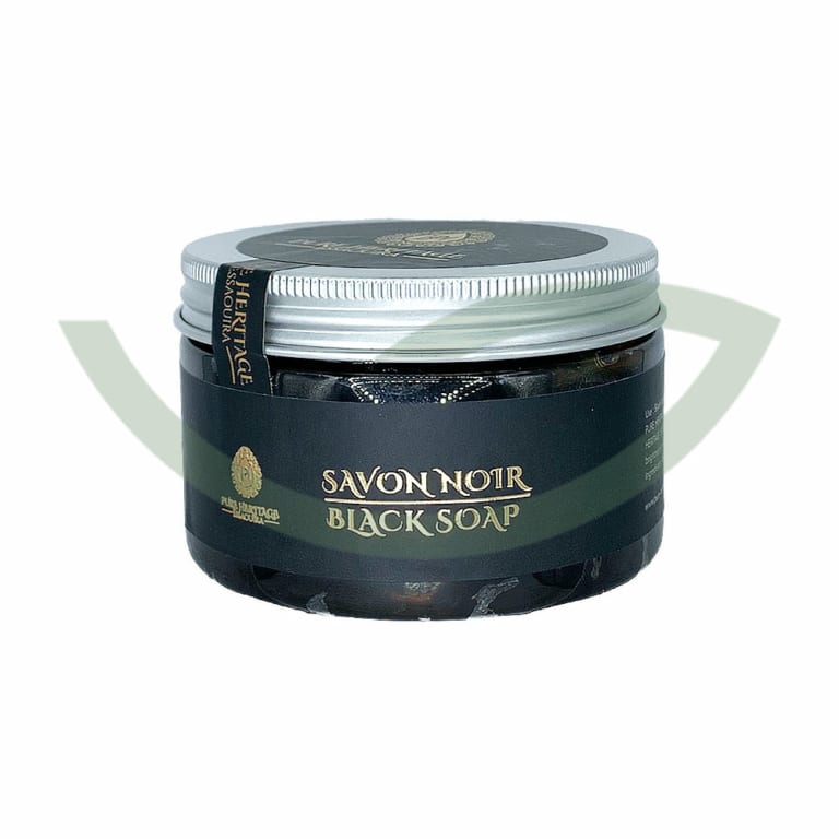Savon Noir Naturel 300g Pure Heritage Essaouira Exfoliant Maroc