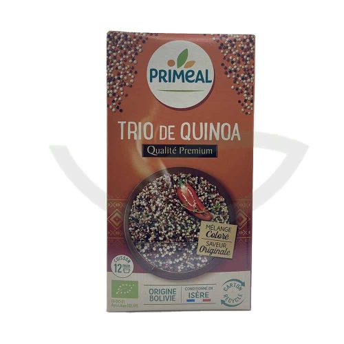 Trio de Quinoa Bio 500g Priméal Aliment Bio Maroc
