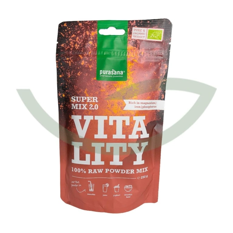 Vitality Mix 250g Purasana Energie et Vitalité Maroc Vitality Mix 250g Purasana Energie et Vitalité Maroc