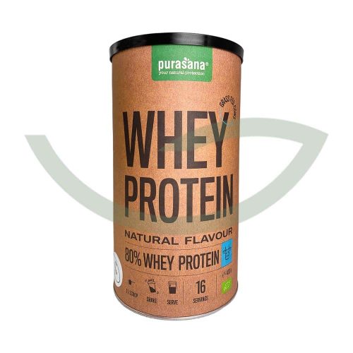 Whey Protéine en Poudre 400g Purasana Aliment pour Sportifs Maroc