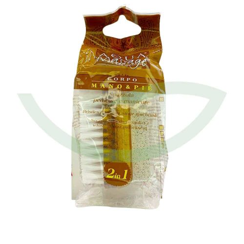 Brosse Ongle Main Pied Double Face 1 unité Aqua Massage Exfoliante Maroc Brosse Ongle Main Pied Double Face 1 unité Aqua Massage Exfoliante Maroc