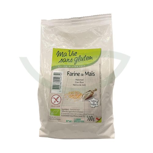 Farine de Maïs 500g Ma vie sans gluten Bio Maroc Farine de Maïs 500g Ma vie sans gluten Bio Maroc