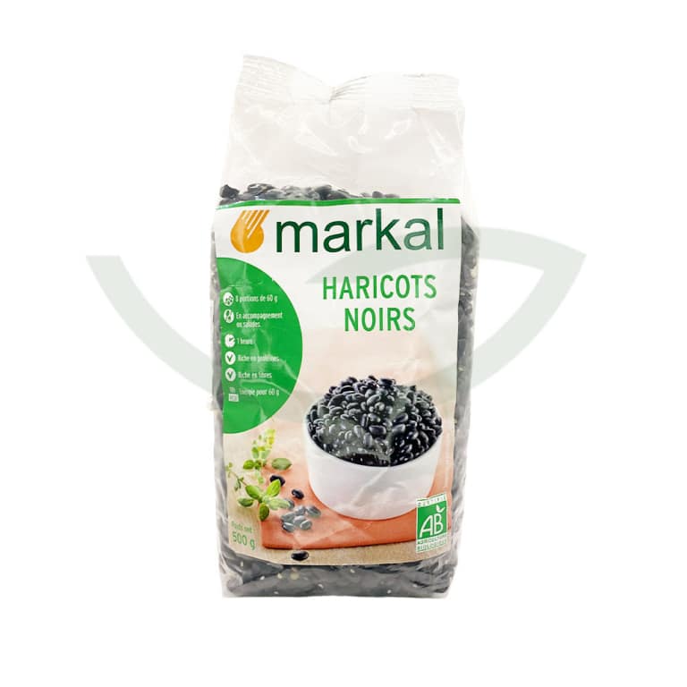 Haricots Noirs 500g Markal aliment bio Maroc Haricots Noirs 500g Markal aliment bio Maroc