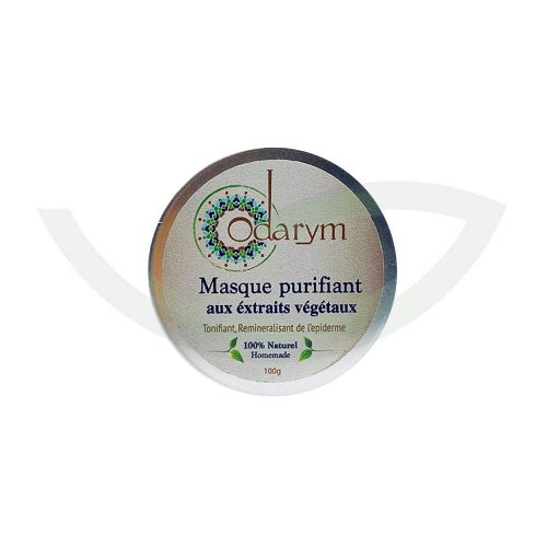 Masque Purifiant aux Extraits Végétaux 100g Odarym Hydratant Maroc Masque Purifiant aux Extraits Végétaux 100g Odarym Hydratant Maroc