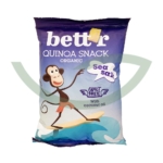 Snack au quinoa seasalt 50g Bett'r Vegan Maroc