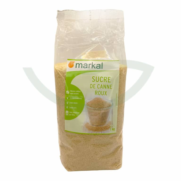 Sucre de canne roux 1kg Markal epicerie sucree Maroc avant