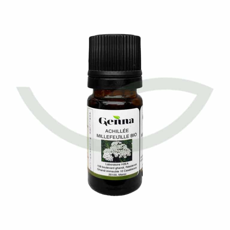 Huile Essentielle Achillée Millefeuille Bio 5ml Genna Cicatrisant Maroc