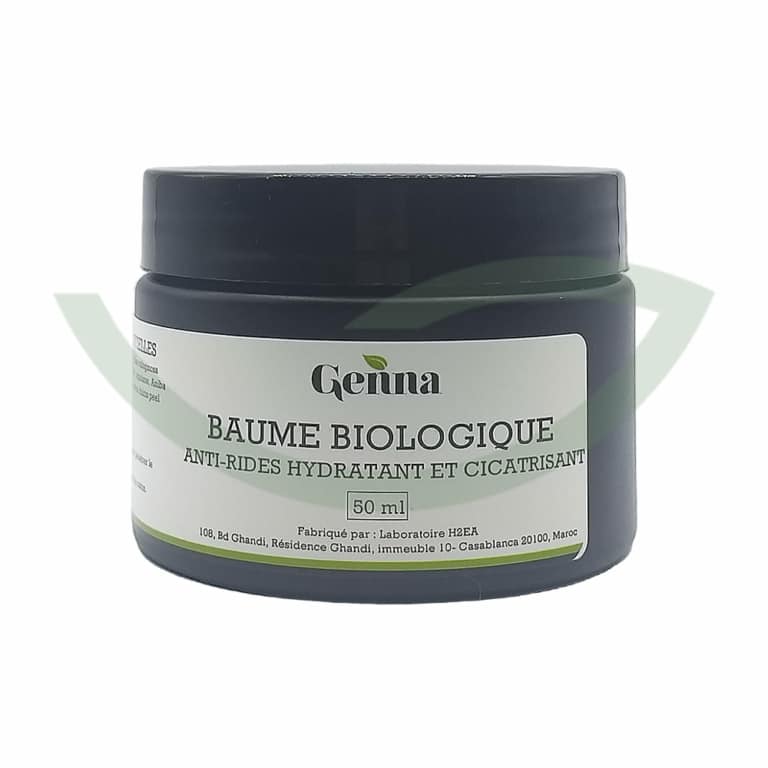 Baume Anti-rides Hydratant Bio 50ml Genna Calmant Maroc Baume Anti-rides Hydratant Bio 50ml Genna Calmant Maroc