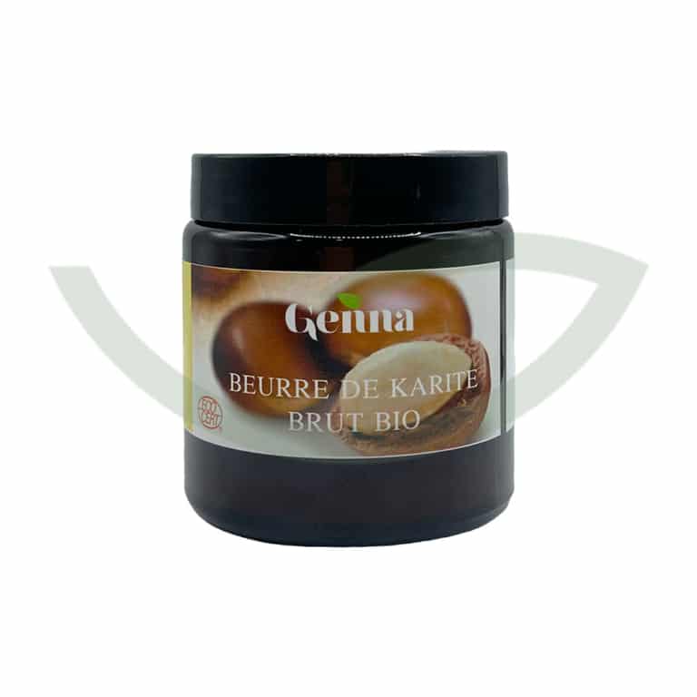 Beurre de Karité Bio 120ml Genna Hydratant Maroc