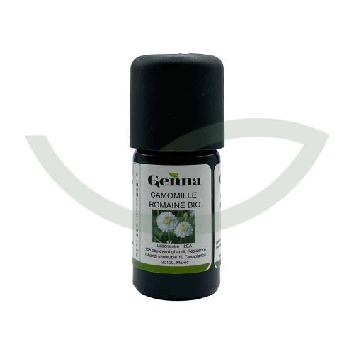 Huile Essentielle Camomille Romaine Bio 5ml Genna Cicatrisation Maroc