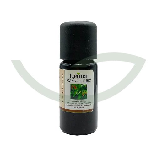 Huile Essentielle Cannelle Bio 10ml Genna Purifiant Maroc