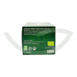 Chaï Vert 17 Sachets Yogi Tea Infusion bio Maroc Chaï Vert 17 Sachets Yogi Tea Infusion bio Maroc