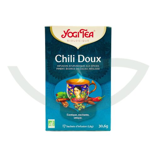 Chili Doux 17 Sachets Yogi Tea Infusion bio Maroc