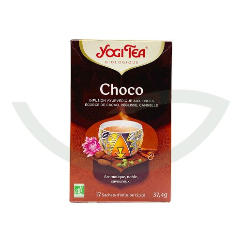 Choco Yogi Tea Tisane 17 Sachets Bio Maroc