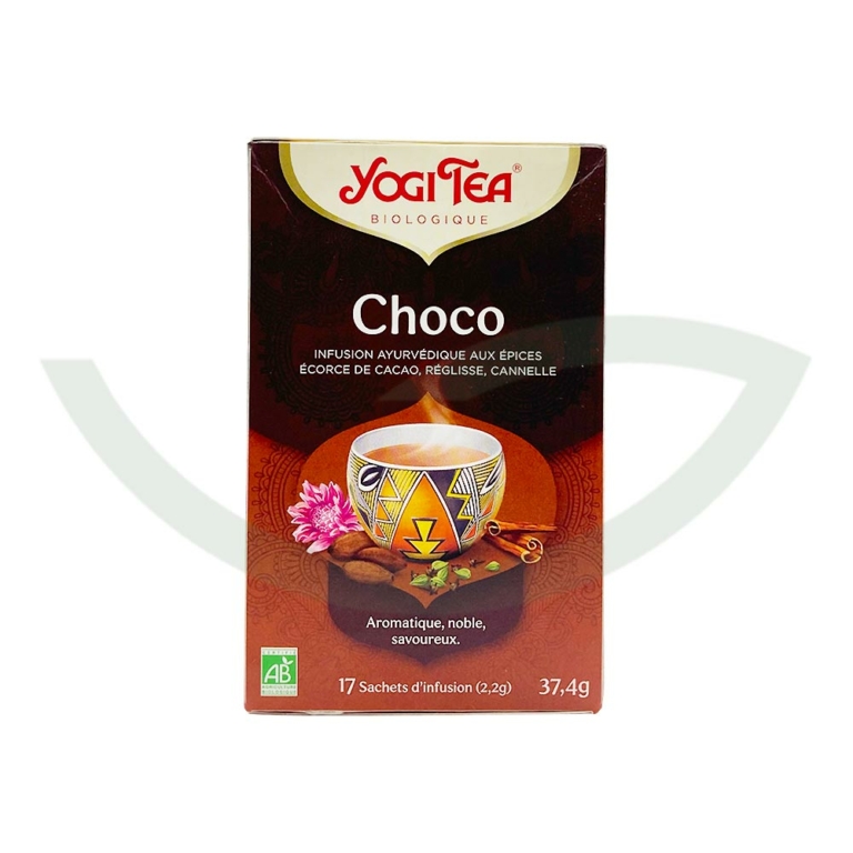 Choco Yogi Tea Tisane 17 Sachets Bio Maroc Choco Yogi Tea Tisane 17 Sachets Bio Maroc