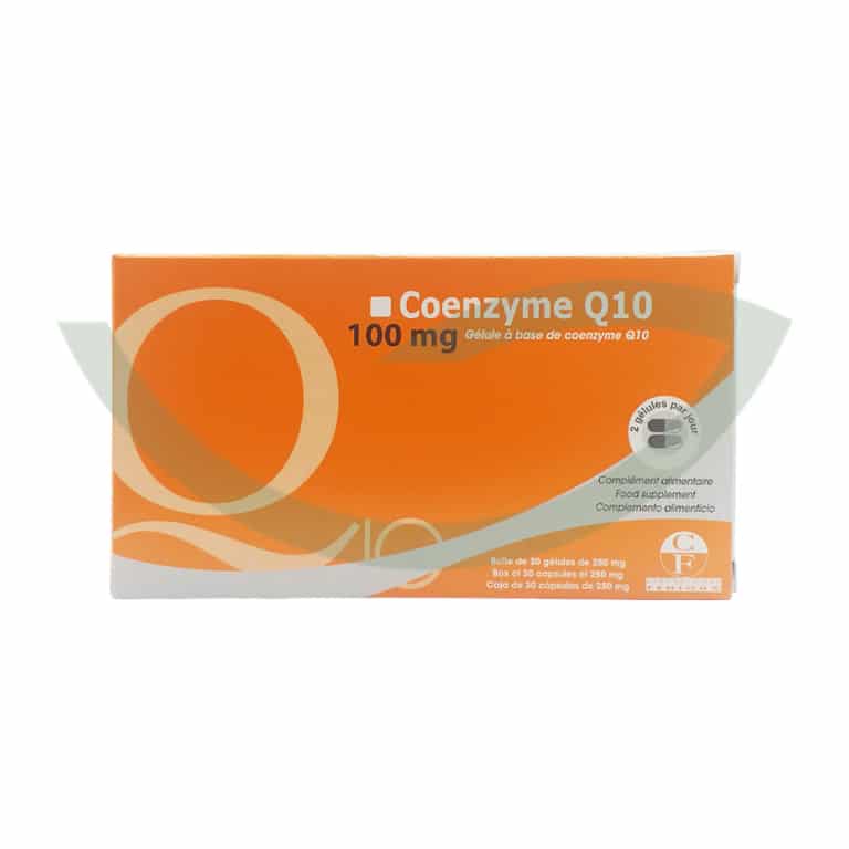 Coenzyme Q10 30 gélules Laboratoires Fenioux complément alimentaire maroc avant