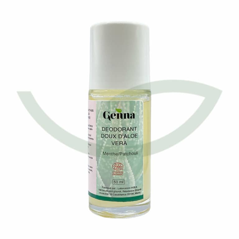 deodorant-doux-aloe-vera-menthe-bergamote-50ml-genna-herboristerie-principale-maroc-avant Déodorant D'Aloe Vera Bergamote 50ml Genna hydratant maroc