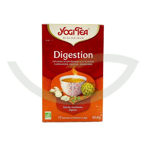 Digestion 17 Sachets Yogi Tea Infusion bio Maroc Digestion 17 Sachets Yogi Tea Infusion bio Maroc