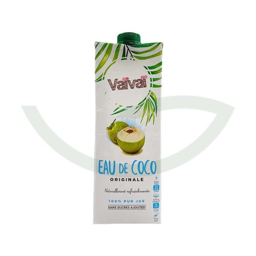 Eau de Coco Sans Sucres Ajoutés 1L VAIVAI Aliment Sans Sucre Maroc