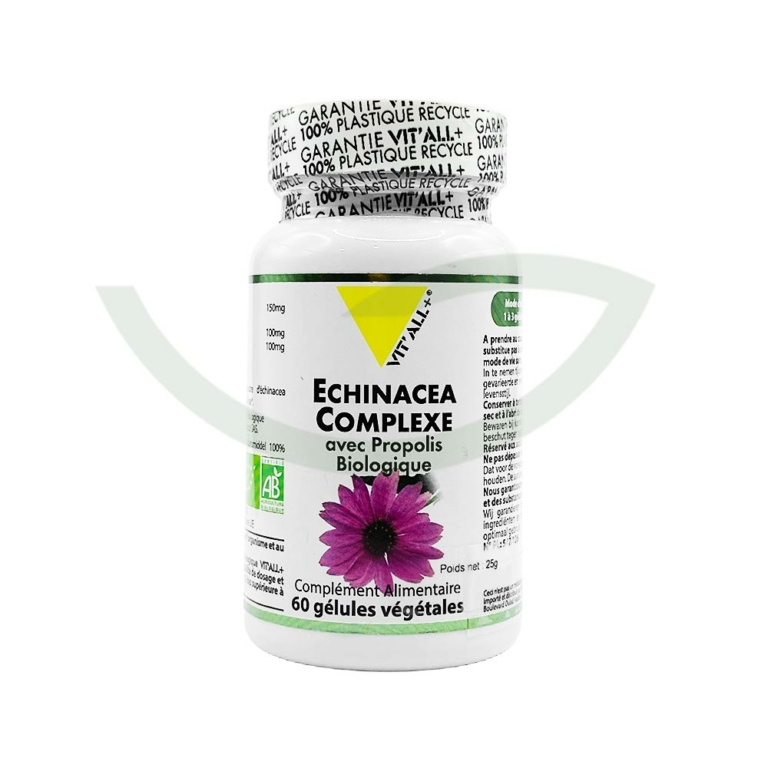 Echinacea Complexe 60 gélules 25g Vit'all Maroc