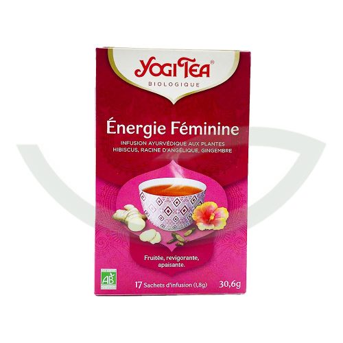 Energie féminine 17 sachets Yogi Tea Féminité Maroc