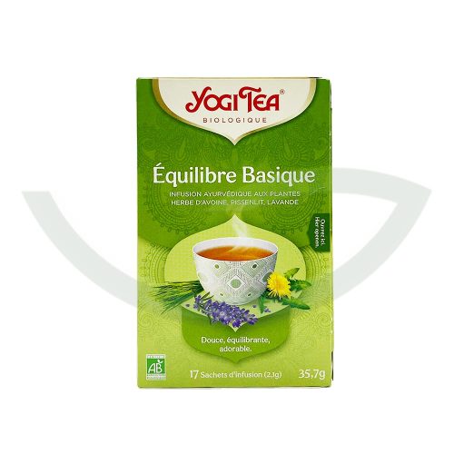 Équilibre Basique 17 Sachets Yogi Tea infusion bio Maroc
