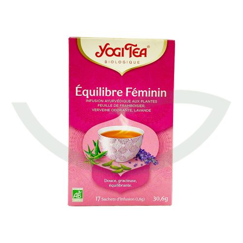 Equilibre féminin 17 sachets Yogi Tea féminité Maroc Equilibre féminin 17 sachets Yogi Tea féminité Maroc