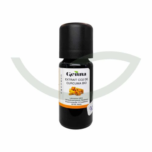 Extrait Co2 de Curcuma Bio 10ml Genna Tonifiant Maroc