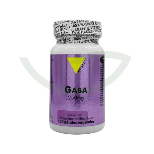 Gaba 100 gélules 250mg Vit'All+ sommeil Maroc