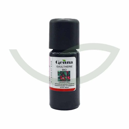 Huile Essentielle Gaultherie Bio 10 ml Genna Calmant Maroc