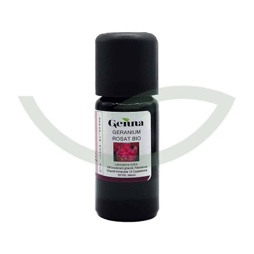 Huile Essentielle Géranium Bio 10 ml Genna Amincissante Maroc