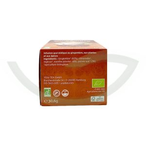 Gingembre 17 Sachets Yogi Tea infusion bio Maroc Gingembre 17 Sachets Yogi Tea infusion bio Maroc