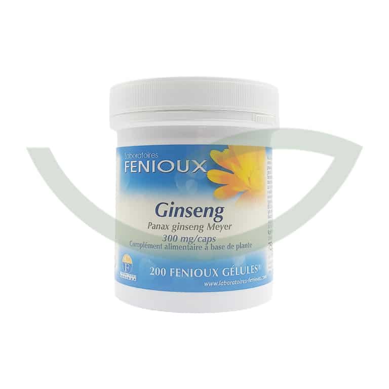 Ginseng 200 gélules Laboratoires Fenioux complément alimentaire maroc avant