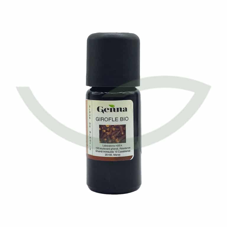 Huile Essentielle Girofle Bio 10ml Genna Anti-Infectieux Maroc