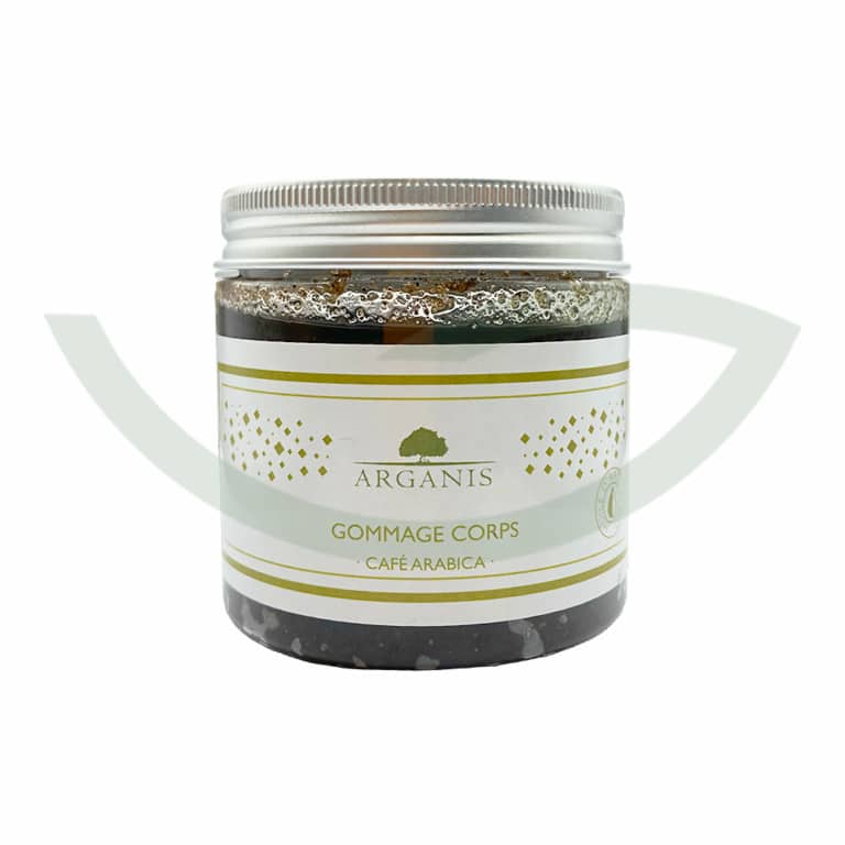 Gommage Corps Café Arabica 200g Arganis Exfoliant Maroc