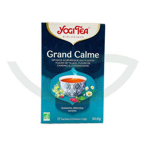 Grand Calme 17 Sachets Yogi Tea Tisane Maroc