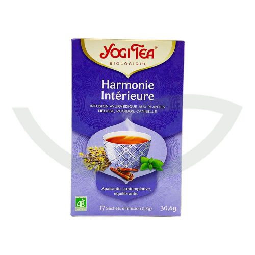 Harmonie Intérieure 17 Sachets Yogi Tea infusion bio Maroc Harmonie Intérieure 17 Sachets Yogi Tea infusion bio Maroc