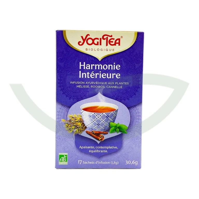 Harmonie Intérieure 17 Sachets Yogi Tea infusion bio Maroc