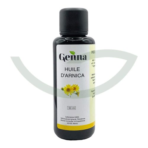 Huile Végétale d’Arnica 50ml Genna Calmant Maroc