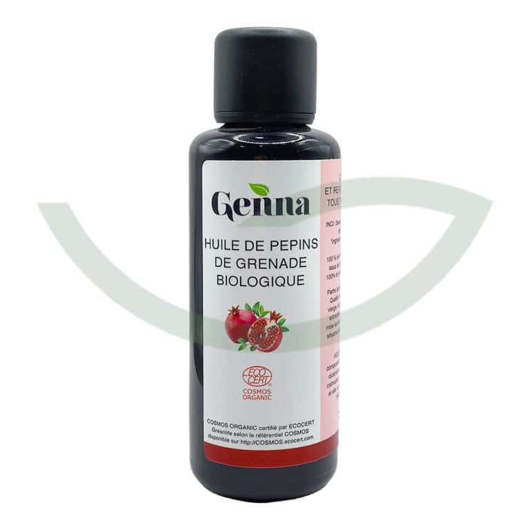 Huile Végétale de Pépins Grenade Bio 50ml Genna relaxant Maroc