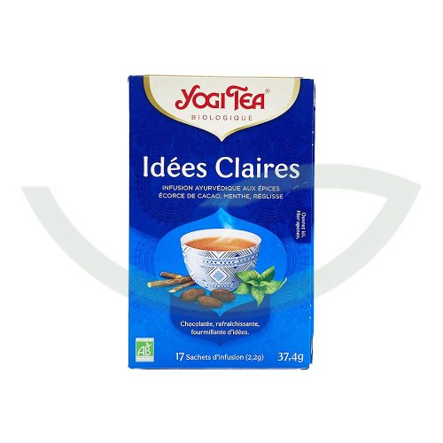 Idées claires 17 Sachets Yogi Tea bio Maroc Idées claires 17 Sachets Yogi Tea bio Maroc