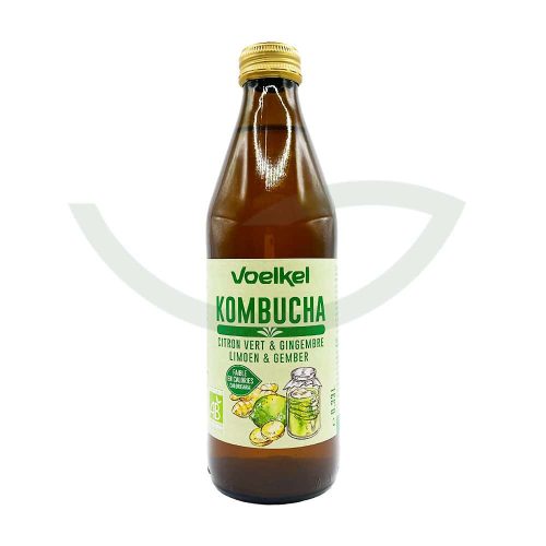 Kombucha gingembre citron 33 cl Voelkel Sirop bio Maroc Kombucha gingembre citron 33 cl Voelkel Sirop bio Maroc