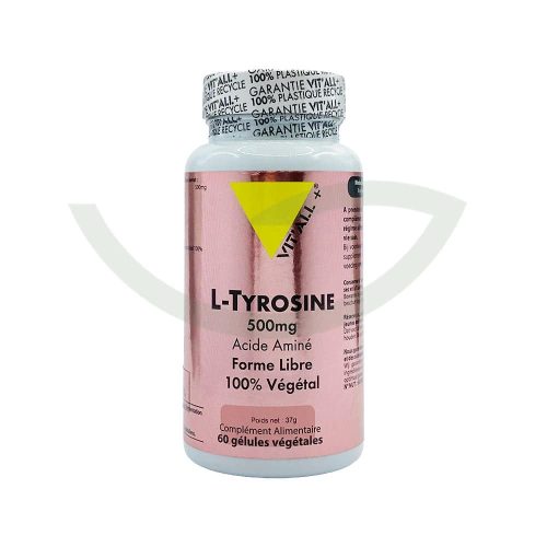 L-tyrosine 60 gélules Vitall Complément alimentaire Maroc