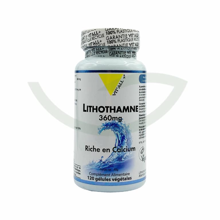 Lithothamne 120 gélules 360mg Vit'All+ articulations Maroc Lithothamne 120 gélules 360mg Vit'All+ articulations Maroc