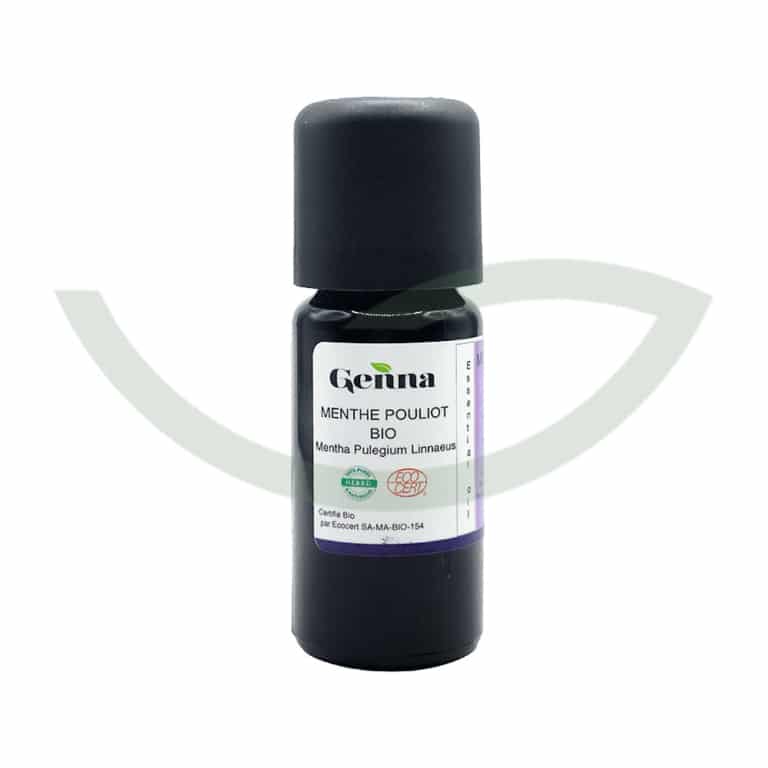 Huile Essentielle Menthe Pouliot Bio 10ml Genna Calmant Maroc